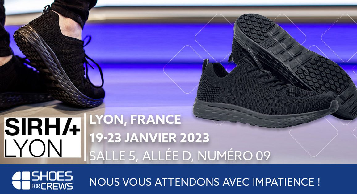 Shoes For Crews participe au salon Sirha Lyon 2023