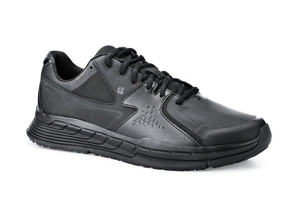 Condor style with durable, slip-resistant outsoles and wider heel