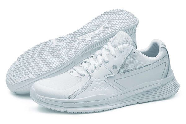 Zapatillas del modelo Condor II, en color blanco, de Shoes For Crews