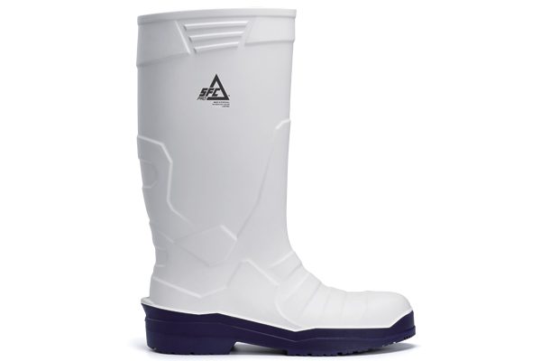 Sentinel waterproof boot with insulation and slip and clog-resistant outsoles