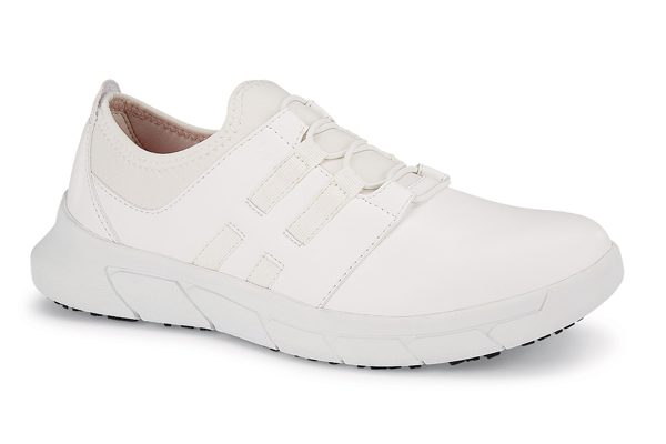 Chaussures antidérapantes pour infirmières : modèle Karina blanc
